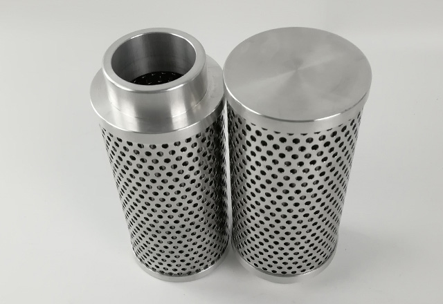 hydraulic oil filter element